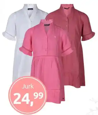 Jola Mode Meisjes jurk lm koraal aanbieding