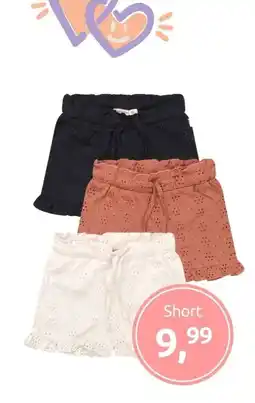 Jola Mode Baby meisjes short mauve aanbieding