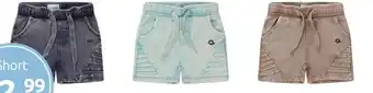 Jola Mode Baby jongens short mint aanbieding