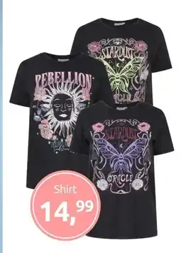 Jola Mode Dames shirt km antracite aanbieding