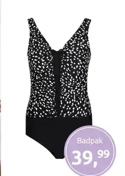 Jola Mode Dames badpak zwart aanbieding