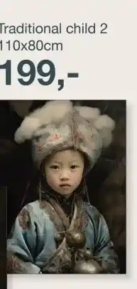 IN.HOUSE Traditional child 2 aanbieding