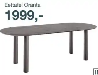 IN.HOUSE Eettafel Oranta aanbieding