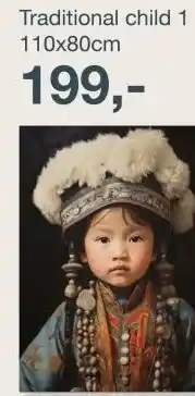 IN.HOUSE Traditional child 1 aanbieding