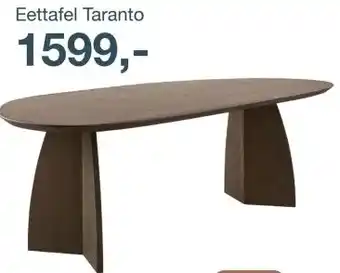 IN.HOUSE Eettafel Taranto aanbieding