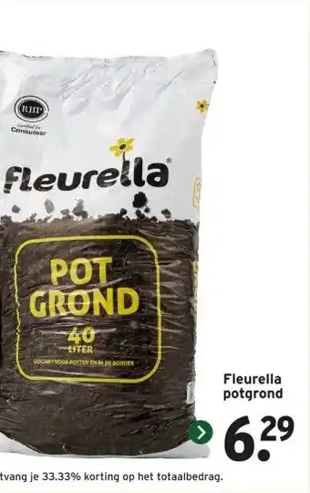 GAMMA Fleurella potgrond aanbieding