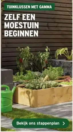 GAMMA ZELF EEN MOESTUIN BEGINNEN aanbieding