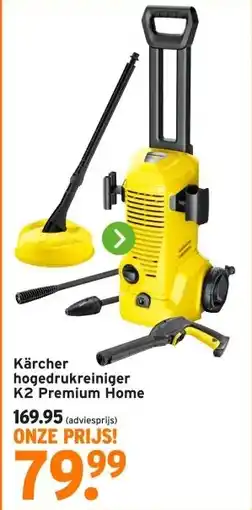 GAMMA Kärcher hogedrukreiniger K2 Premium Home aanbieding