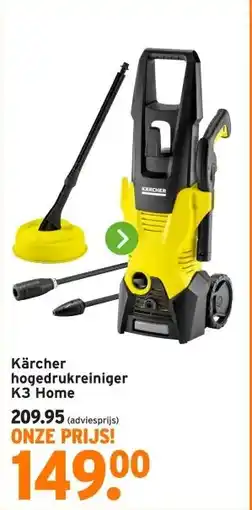 GAMMA Kärcher hogedrukreiniger K3 Home aanbieding