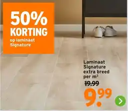GAMMA Laminaat Signature extra breed aanbieding