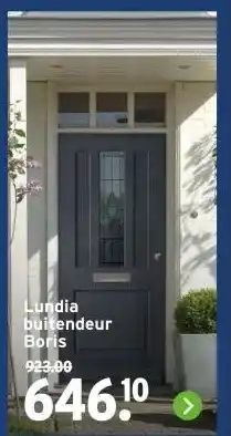 GAMMA Lundia buitendeur Boris aanbieding
