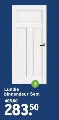 GAMMA Lundia binnendeur Sem aanbieding