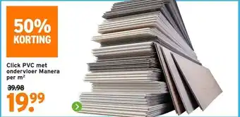 GAMMA ondervloer Manera per m² aanbieding
