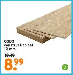 GAMMA OSB3 constructieplaat 12 mm aanbieding