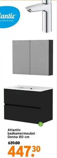 GAMMA Atlantic badkamermeubel Donna 80 cm aanbieding