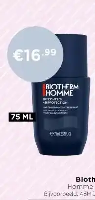 ICI Paris XL Biotherm Homme of Pure Bijvoorbeeld: 48H Deodorant Roll-On aanbieding