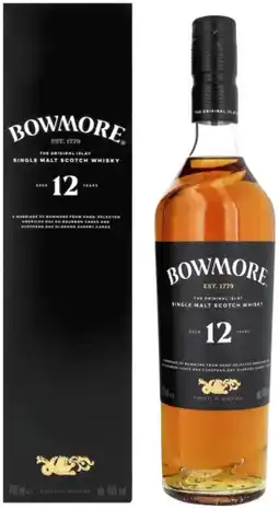 Gall & Gall Bowmore 12 Years 70CL Whisky aanbieding