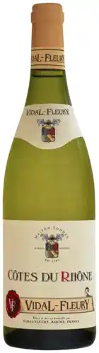 Gall & Gall Vidal-Fleury Côtes du Rhône Blanc 75CL Wijn aanbieding