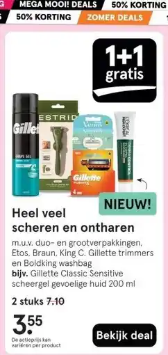Etos Heel veel scheren en ontharen aanbieding