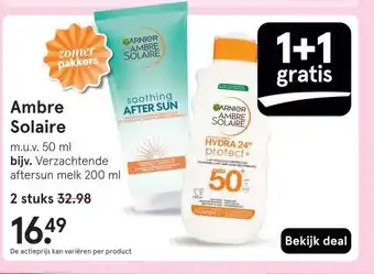 Etos Ambre Solaire aanbieding