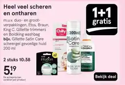 Etos Heel veel scheren en ontharen aanbieding