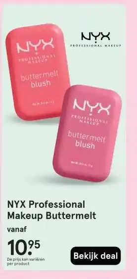 Etos NYX Professional Makeup Buttermelt aanbieding