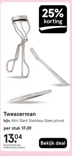 Etos Tweezerman aanbieding