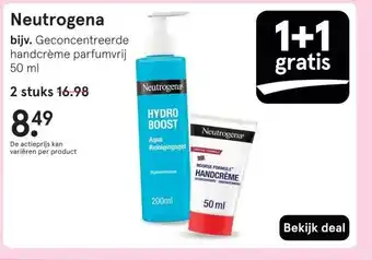 Etos Neutrogena aanbieding