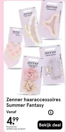 Etos Zenner haaraccessoires Summer Fantasy aanbieding