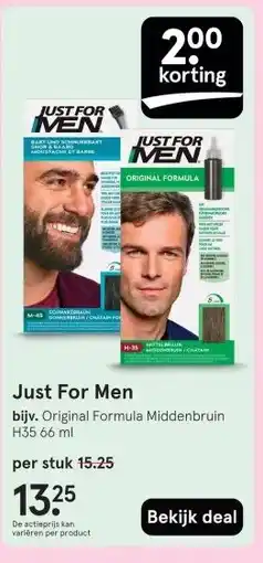 Etos Just For Men aanbieding