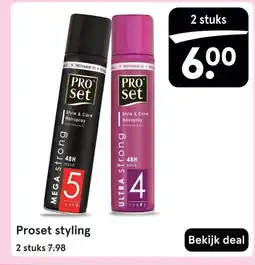 Etos Proset styling aanbieding