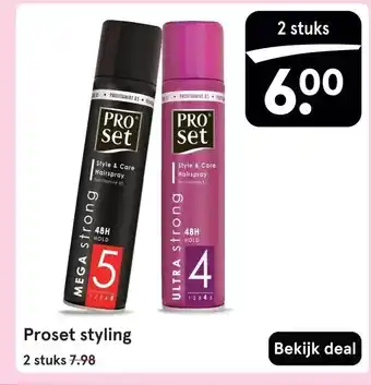 Etos Proset styling aanbieding