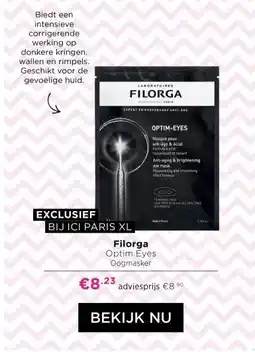 ICI Paris XL Filorga Optim Eyes Oogmasker aanbieding