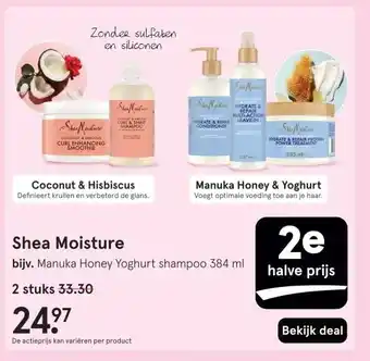 Etos Shea Moisture aanbieding
