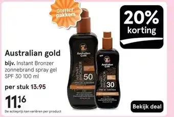 Etos Australian gold aanbieding