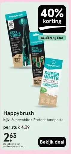 Etos Happybrush aanbieding