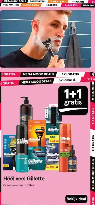 Etos Héél veel Gillette aanbieding