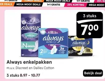 Etos Always enkelpakken aanbieding