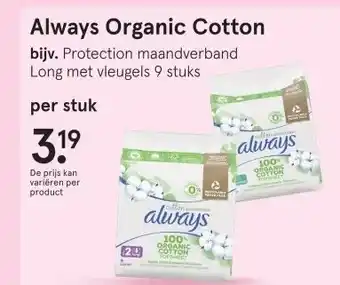 Etos Always Organic Cotton aanbieding