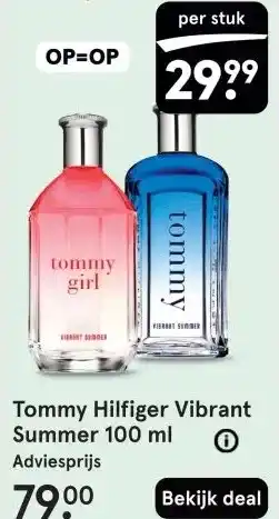 Etos Tommy Hilfiger Vibrant Summer 100 ml aanbieding
