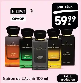 Etos Maison de L'Avenir 100 ml aanbieding