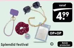 Etos Splendid festival aanbieding