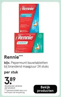 Etos Rennie*** aanbieding