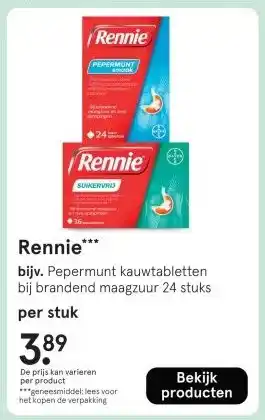 Etos Rennie*** aanbieding