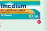 Etos Imodium Instant Smelttablet bij diarree 2 mg loperamidehydrochloride 10 stuks*** aanbieding