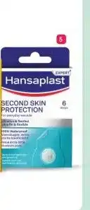 Etos 5 Hansaplast Second Skin Protection waterproof en transparante pleister strips 6 stuks 2 stuks aanbieding