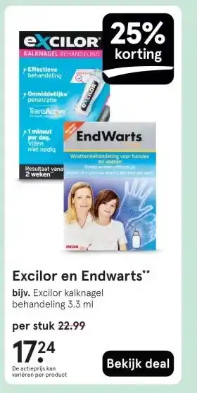 Etos Excilor en Endwarts aanbieding
