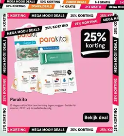 Etos Parakito aanbieding