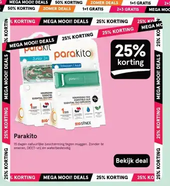 Etos Parakito aanbieding