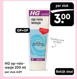 Etos HG op-reis- wasje 200 ml aanbieding